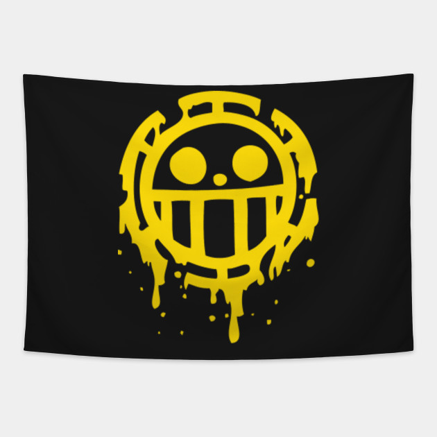 Heart Pirates Trafalgar Law One Piece Heart Pirates Trafalgar Law One Piece Tapestry Teepublic