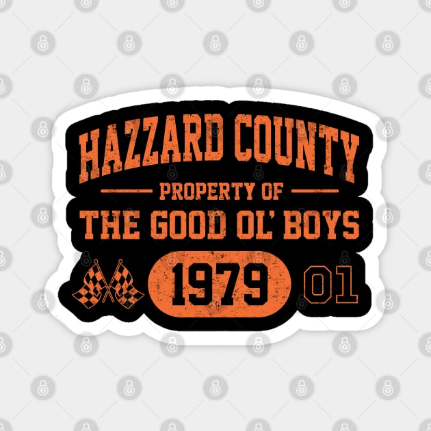 Hazzard County - 1979 Magnet by dustbrain