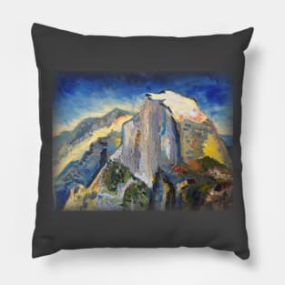 Yosemite Half Dome Scenic Perspective Pillow