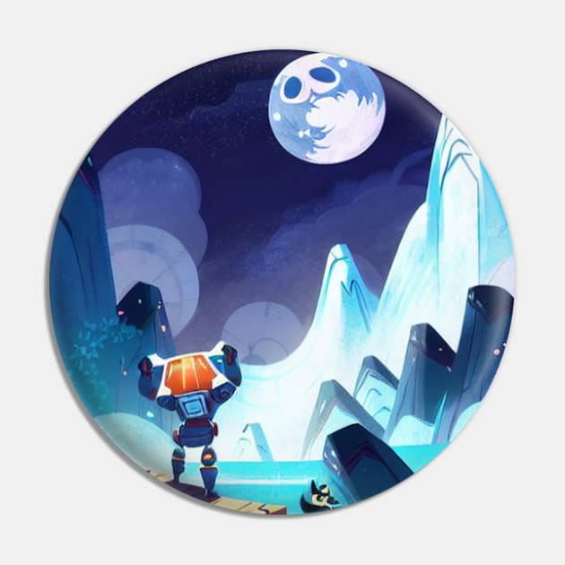 Lost Robot in a uninhabited planet Pin by moonister