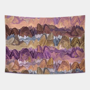 Spring Mountains Pattern Tapestry