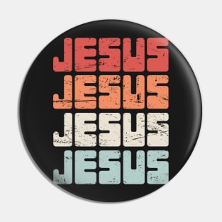 JESUS | Vintage 70s Christian Pin