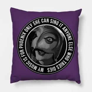 Phantom Engraving Tribute Pillow