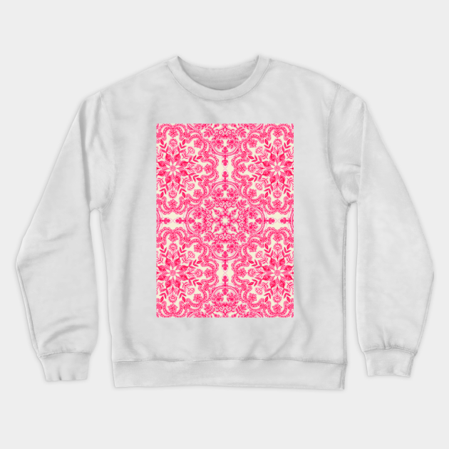 hot pink crewneck
