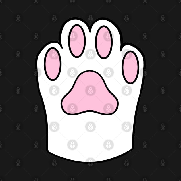 White Cat Paw by whizz0