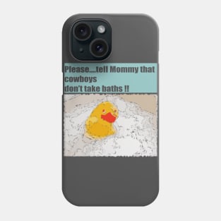 Funny Rubber Duck Bath Tub For A Duck Lover Phone Case