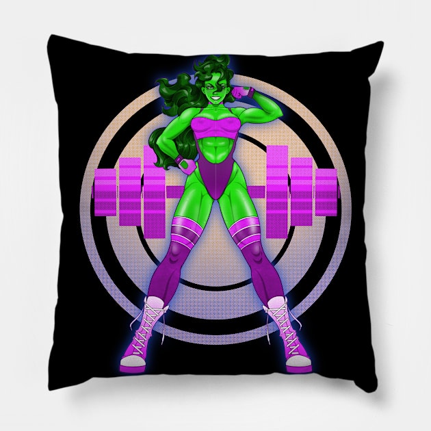 She can do it Pillow by SeanB1