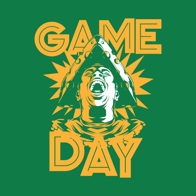 Cheesy Football Fan Game Day by SLAG_Creative