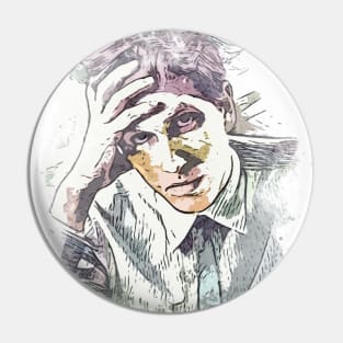 Bobby Fischer ✪ A TRIBUTE to The Legend ✪  Abstract Portrait of a chess master Pin