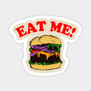Eat Me Hamburger Magnet