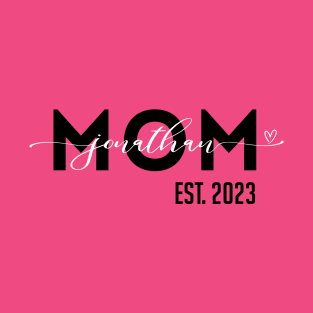 New Mom Dad Est shirt, Gift for New Mom Dad, Gift For Her, Mother's Day Shirt, Mother's Day Gift, Baby Shower Gift Shirt Sweatshirt Hoodie T-Shirt