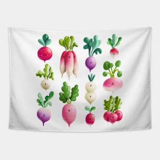 Fresh farm market radish Tapestry