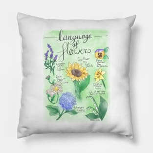 Language of Flowers 2022 Pillow