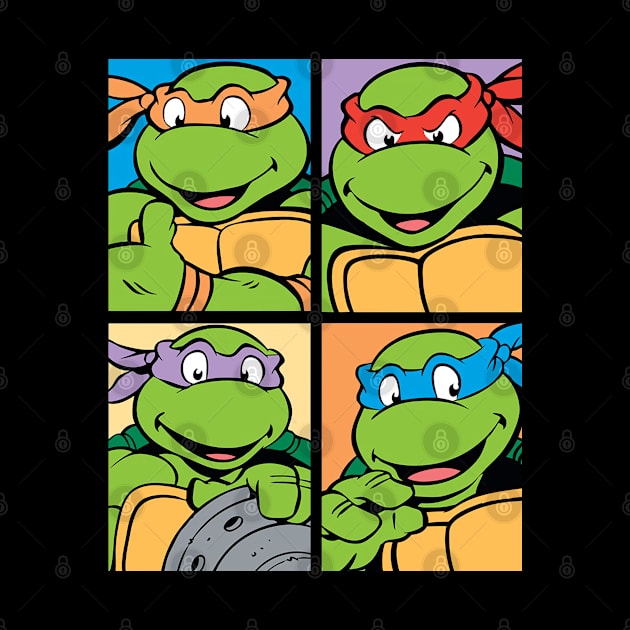 Retro Tmnt Funny Gifts Men by Femme Fantastique