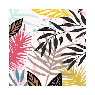 Abstract Tropical T-Shirt