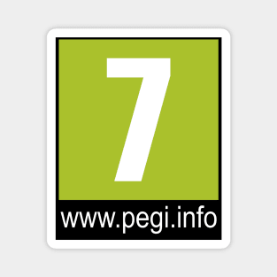 Videogame Label Pegi 7 Magnet