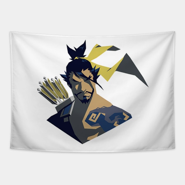 Hanzo Stoic Tapestry by Genessis