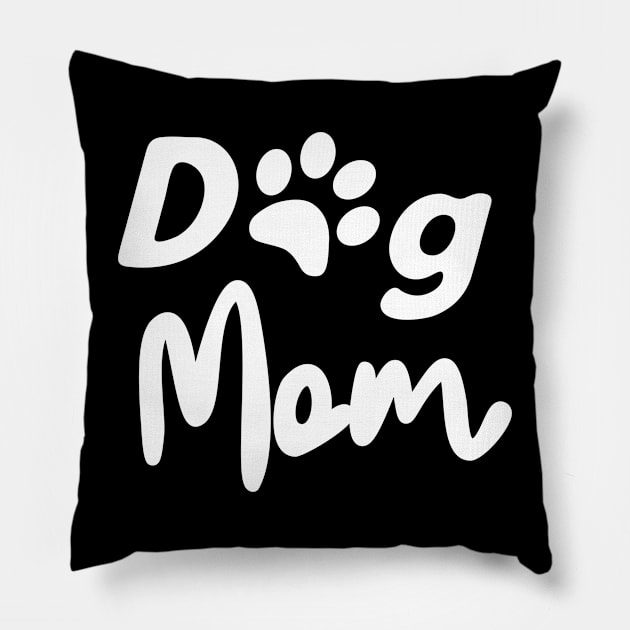 Dog mom Pillow by Moses763