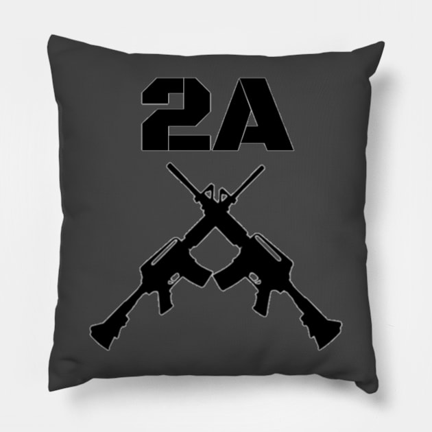 2nd amendment Pillow by Gunsnuffsaid 