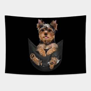 yorkshire terrier dog Tapestry