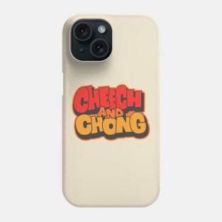 Cheech and Chong - Vintage Comedy Idols - 80s Cult Phone Case