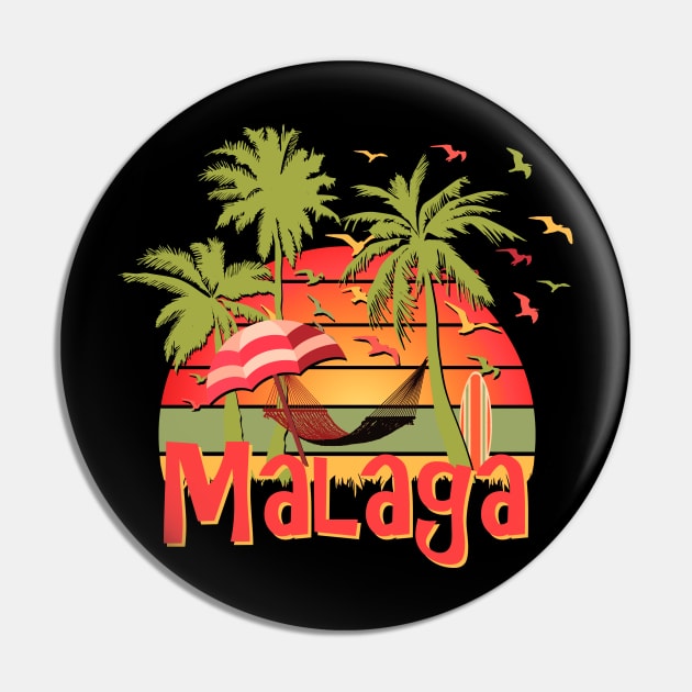 Malaga Pin by Nerd_art