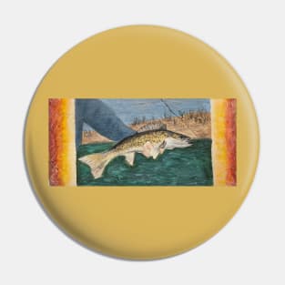 Walleye Pin