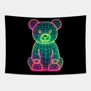 Glow Bear Tapestry