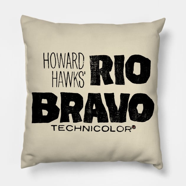 Rio Bravo Pillow by TheUnseenPeril