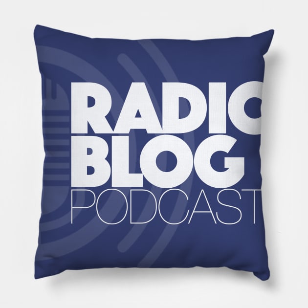 Radioblog - Logo couleur Pillow by Radioblog