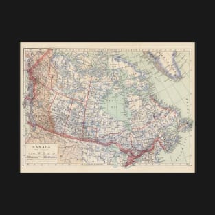 Canada Antique Maps T-Shirt