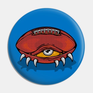 Monster Of American Football Pin