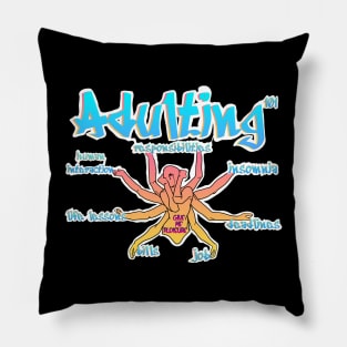 adulting Pillow