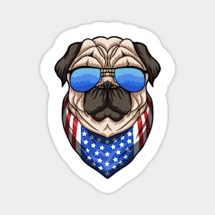 American Pug: Cool Shades Edition Magnet