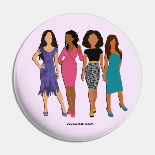 Girl Friends - version A Pin