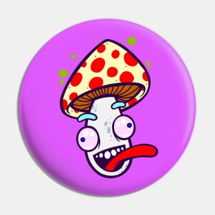 Trippin' Shroom Pin