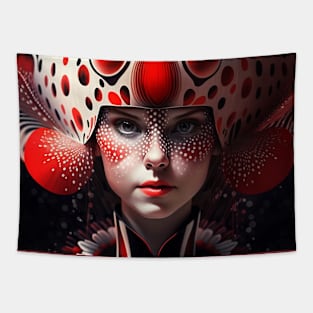 Mushroom girl 12 Tapestry