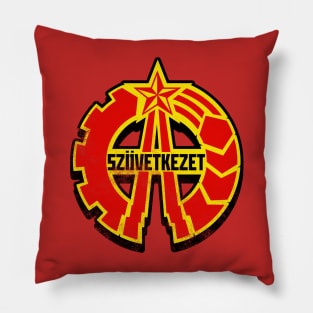 Vintage Soviet Design Szövetkezet Pillow