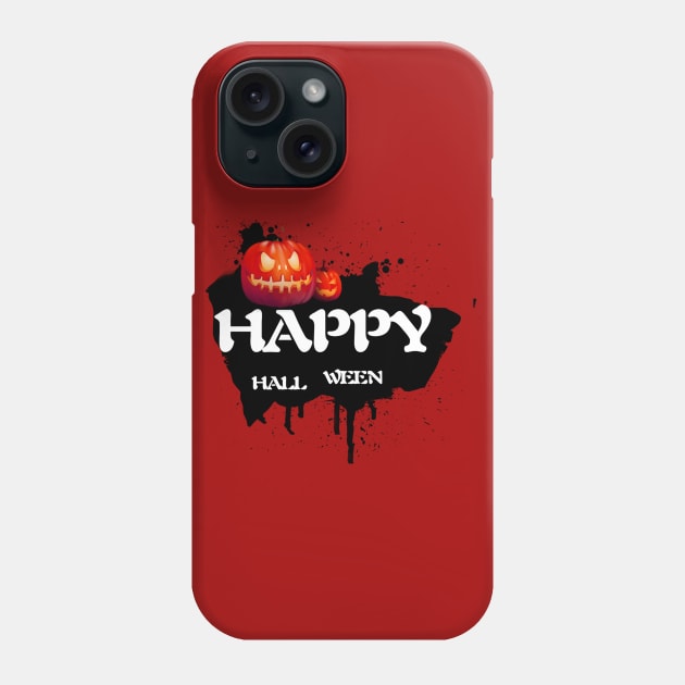 Happy Hall-Ween Phone Case by zoomade