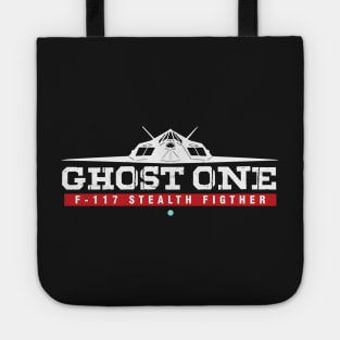 F 117 Stealth Bomber  Airforce Pilot Gift Modern Warbird Ghost One Tote