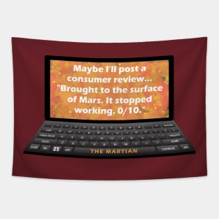 Don't Bring a Laptop to Mars Tapestry