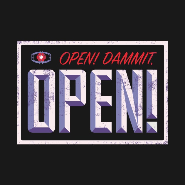Open! Dammit! by dann