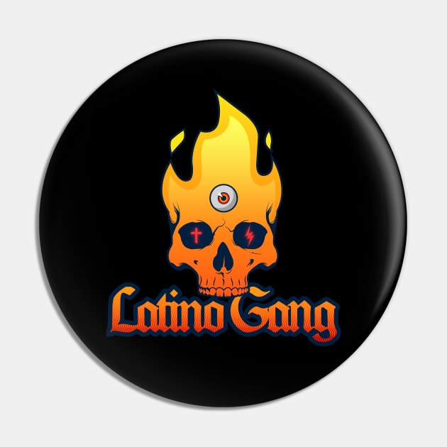 Latino Gang Pin by liomal