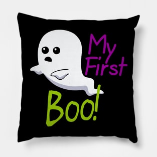 My First Boo!. Halloween Pillow