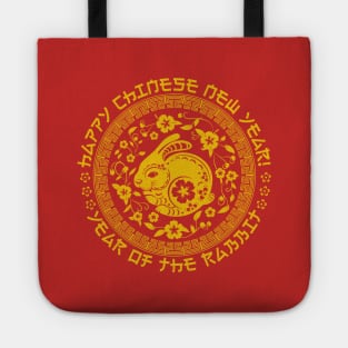 Chinese New Year Of The Rabbit Tote