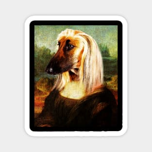 Cool Tees Mona Lisa Dog Magnet