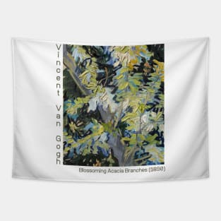 Blossoming Acacia Branches by Van Gogh Tapestry