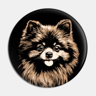 Cute Pomeranian Dog Pin