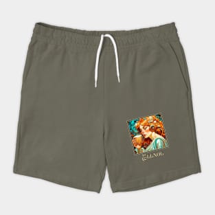Art Nouveau Eggnog Shorts