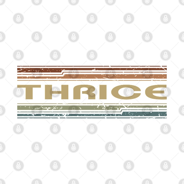 Thrice Retro Lines by casetifymask